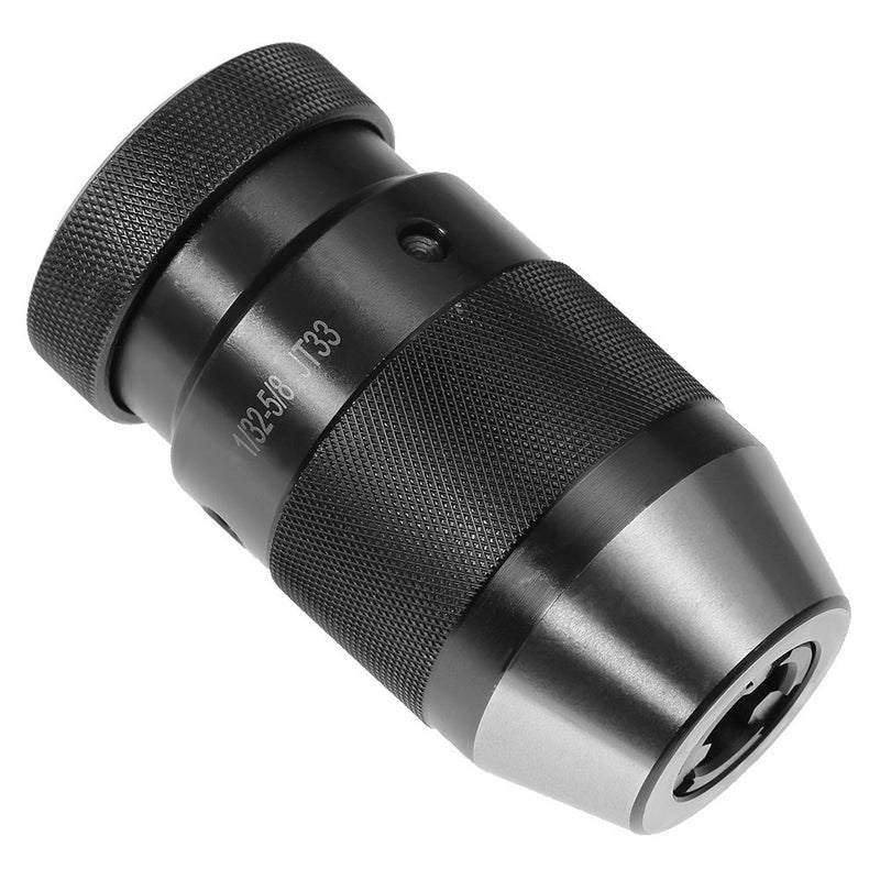 Pan300 1/32"- 5/8" Keyless Super Heavy Duty Drill Press Chuck Replaces for JT33 Mount - Image 1